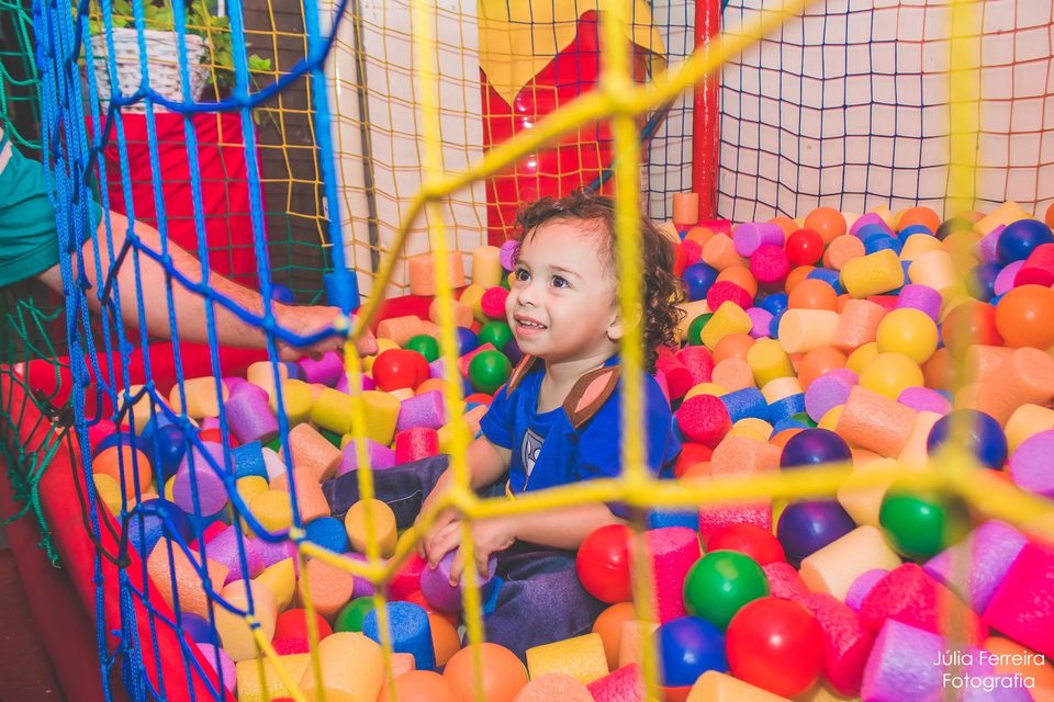 Festa Infantil Rodrigo - 2 anos, no salão Big Festas - Florianópolis, SC