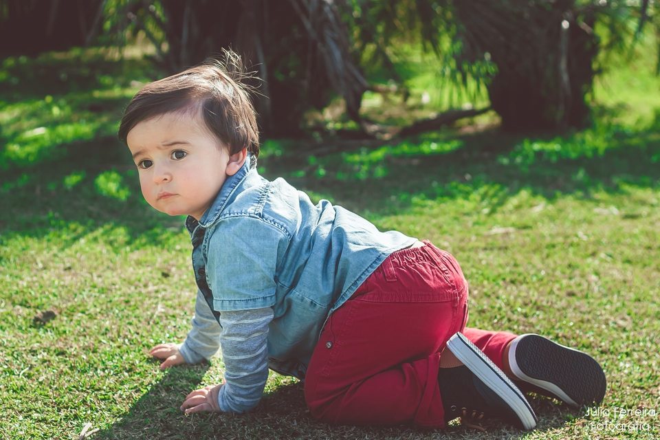 Ensaio Infantil Fábio - 1 ano, em Deltaville - Biguaçu, SC