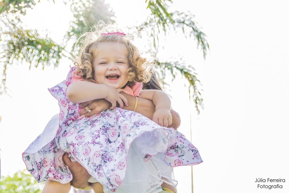 Ensaio Infantil Sophia - 2 anos, no Parque de Coqueiros - Florianópolis, SC