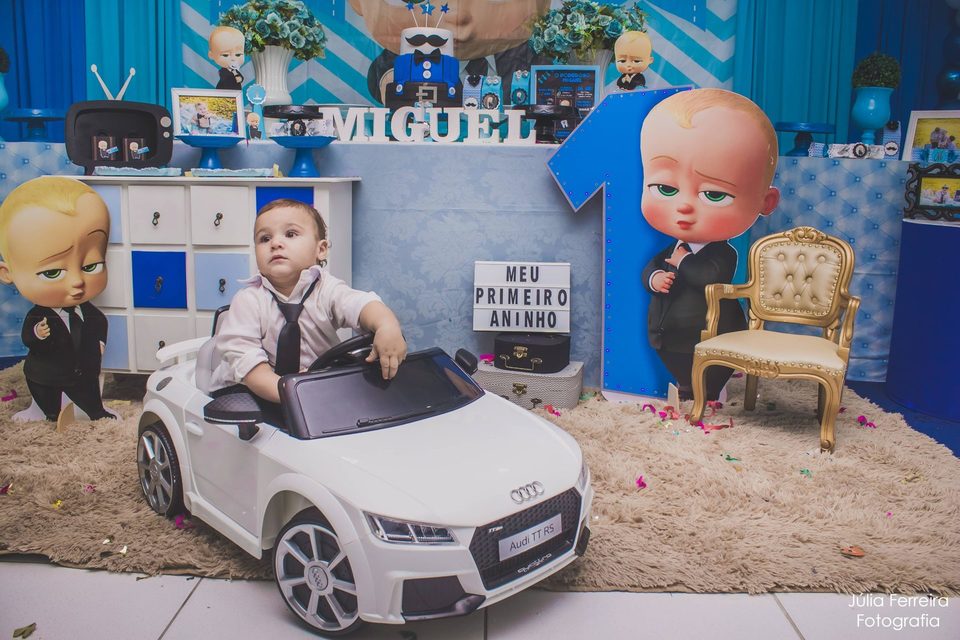 Festa Infantil Miguel - 1 ano, no Cantinho do Aririú - Palhoça, SC