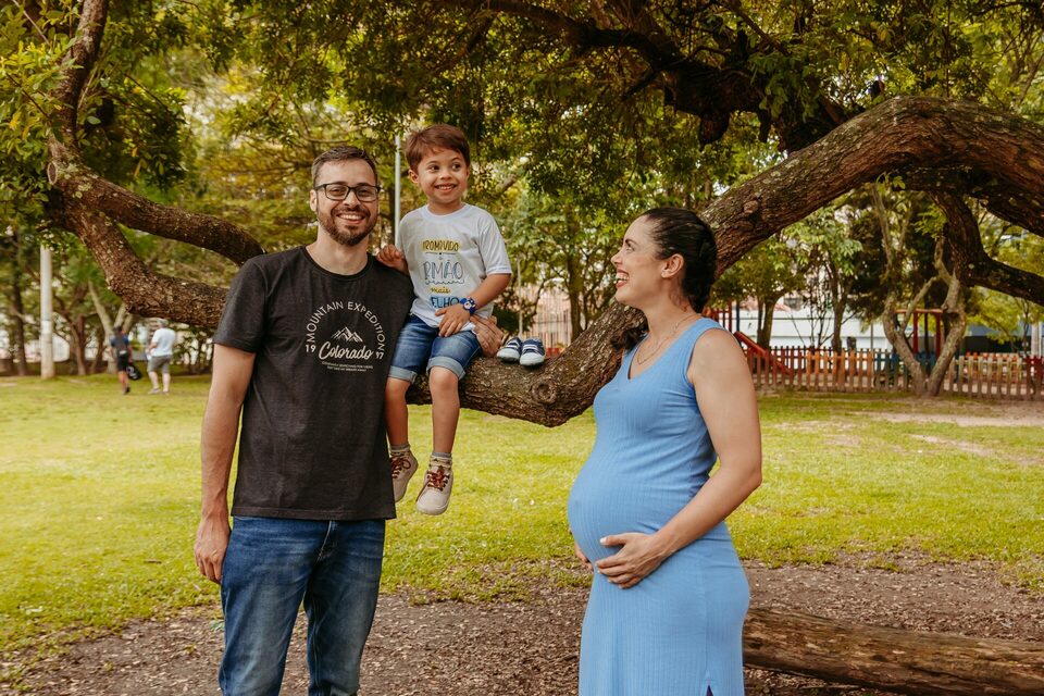 Vanessa - Ensaio gestante no Parque da Luz em Florianópolis, SC