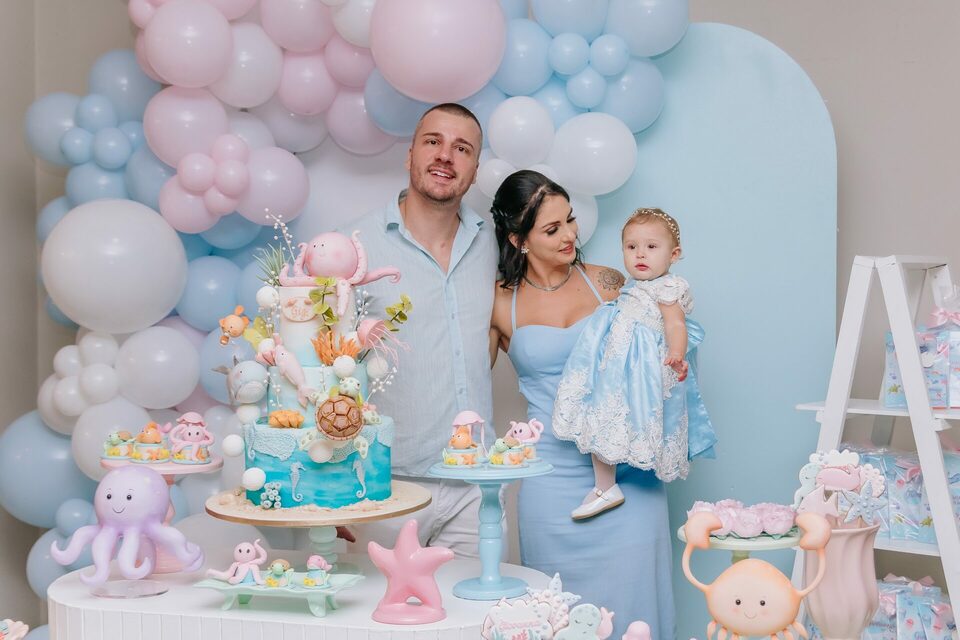 Giovanna - Festa de 1 Ano em Barreiros, São José - SC