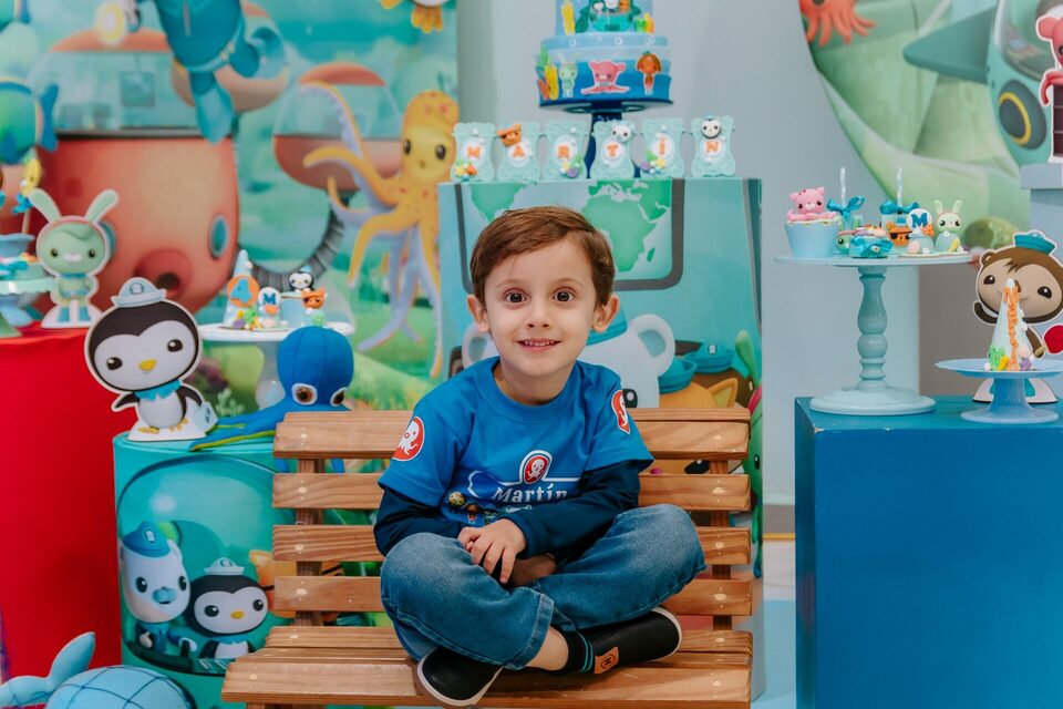 Martín - Festa de 4 Anos no Mundo Bê Festas em Florianópolis, SC