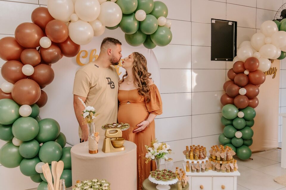 Benício, Schaiani e Matheus - Chá de Bebê e Chá de Casa Nova no SITRAMPA em Palhoça, SC