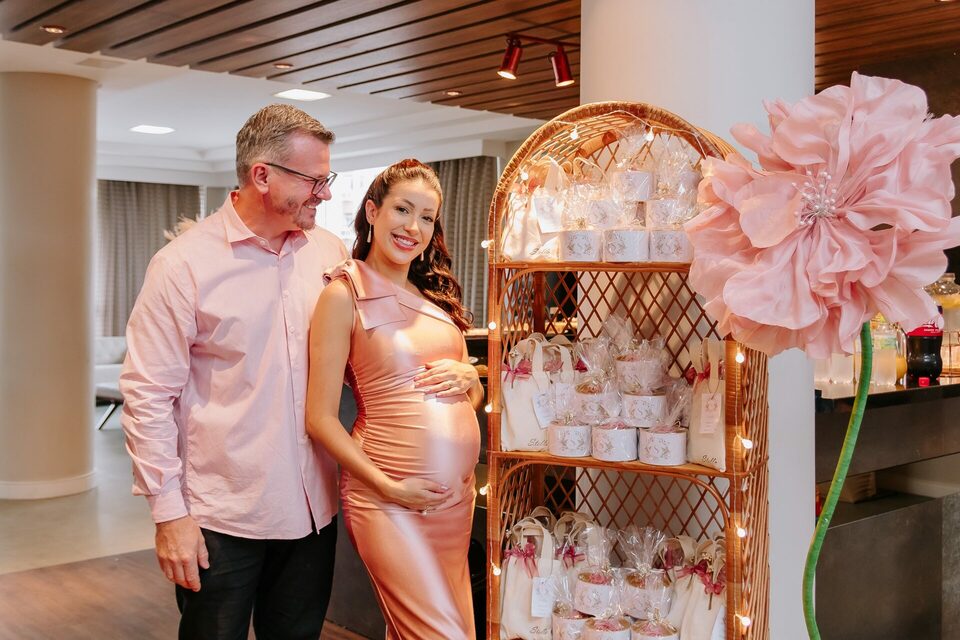 Chá de Bebê da Stella no Condomínio Santos Dumont em Barreiros, São José -SC