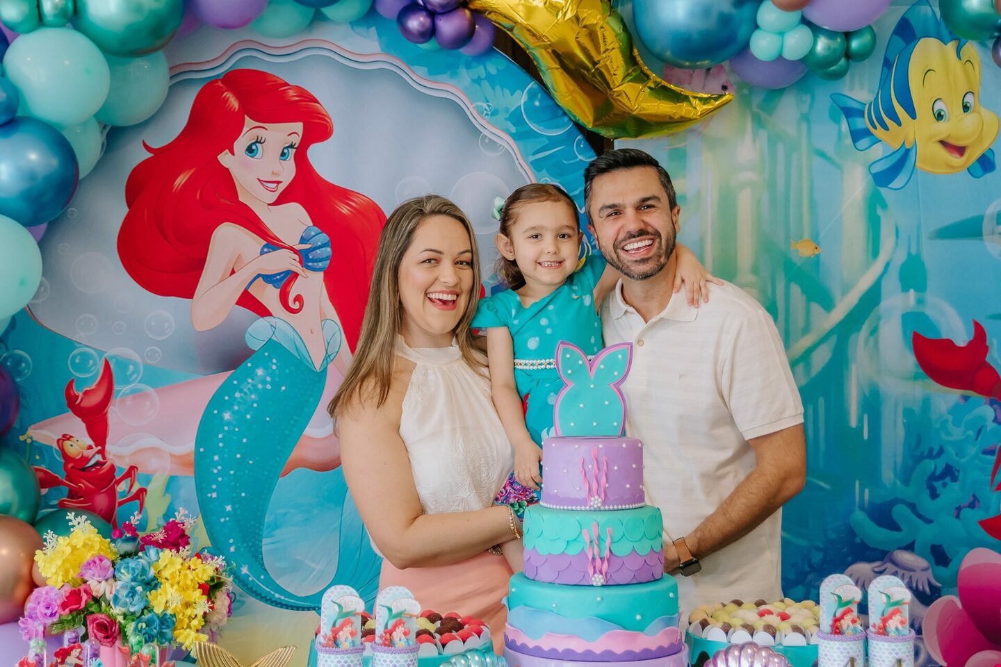 Cecília - Festa de 4 Anos no Jardim dos Corais em Florianópolis, SC