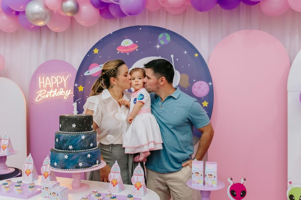 Júlia - Festa de 1 ano na Lulu Festas Infantis em Florianópolis, SC