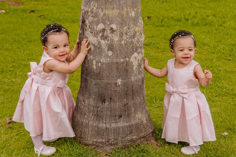Alice e Ana Liz - Ensaio de 1 Ano no Deltaville em Biguaçu, SC