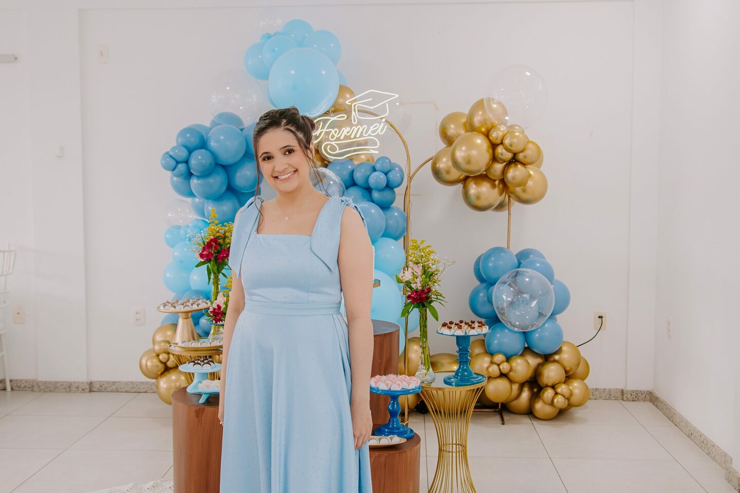 Nataly - Jantar de Formatura no Espaço Carinha de Anjo em Biguaçu, SC