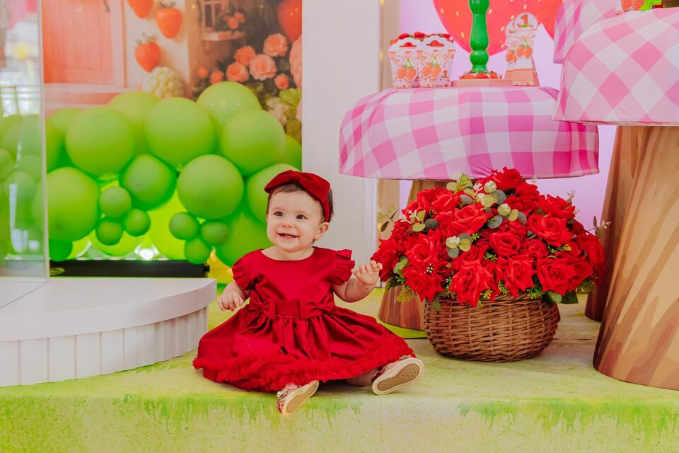 Stella - Festa de 1 Ano no Espaço Pink Blue em São José, SC