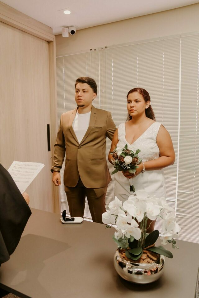 Cibele e Angelo - Casamento Civil no Cartório da Trindade em Florianópolis, SC